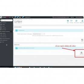 Supprimer le module de commande Pro Prestashop