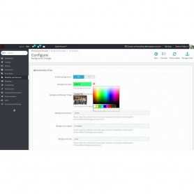 Bakgrundsväxlare - Ultimate Module Prestashop