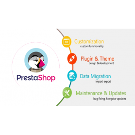 Design och utveckling av Prestashop-webbplatser - Bästa e-handel