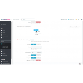 Produits vedettes - Carousel et Responsive
