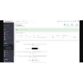 Begär en offert / demo & skicka och ta emot e-post Prestashop