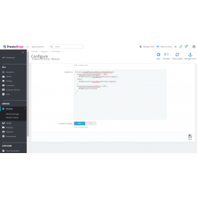 Anpassad CSS och JS frontend