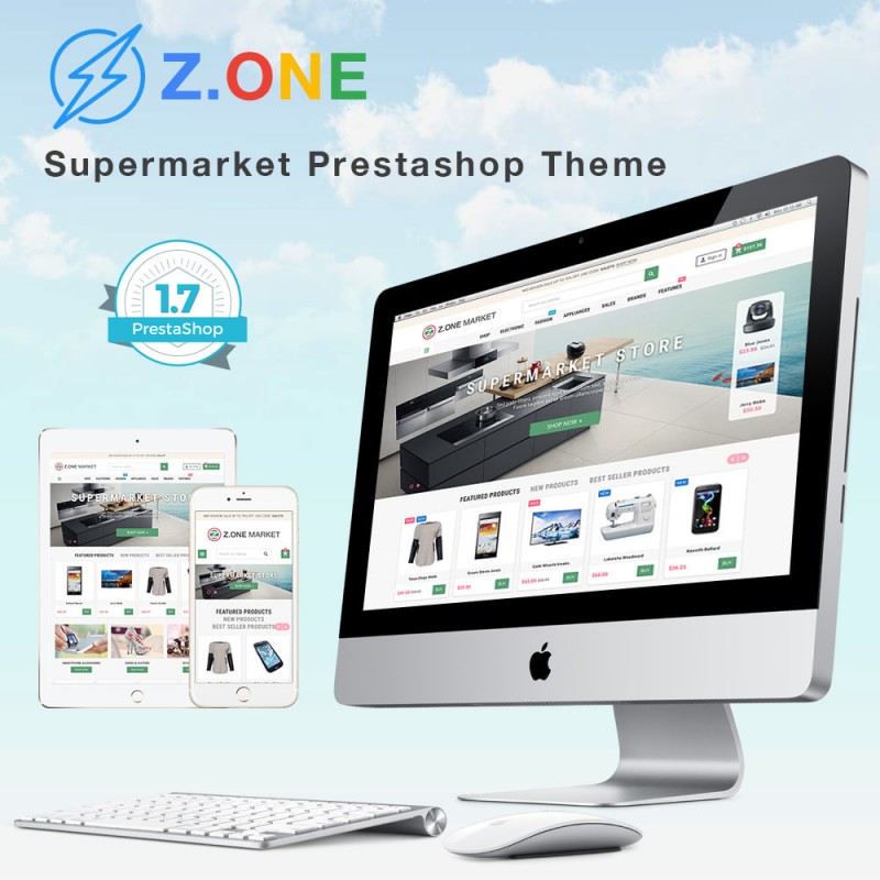 Prestashop theme Supermarket Online Shop Template Prestashop Awesome