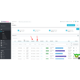 Prestashop back office order och kund tilläggsfält