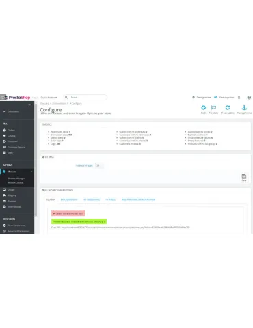 Cleaning and Optimization and Speed Up Super Prestashop