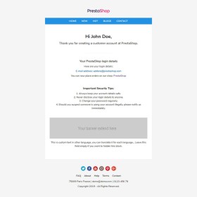 Beautiful - Template emails and for emails of modules