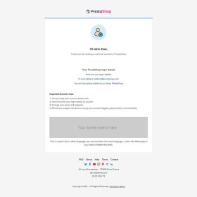 Beautiful - Template emails and for emails of modules