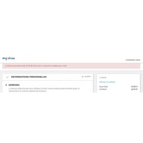 Prestashop Order amount Limits by group or country