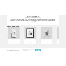 Prestashop Recently Viewed Products - Ultimate carousel