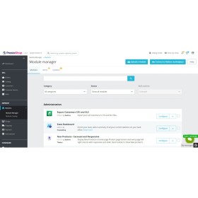 Prestashop Export Customers CSV and XLS -