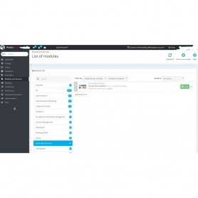 Module flottant de liens sociaux PrestaShop