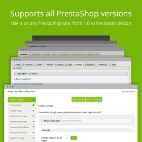 Prestashop Product image Magic Zoom Plus Free