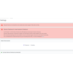Klarna Checkout New Prestashop - kustom checkout official