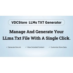 LLMs.txt Generator - Search Engine Optimization for AI Prestashop